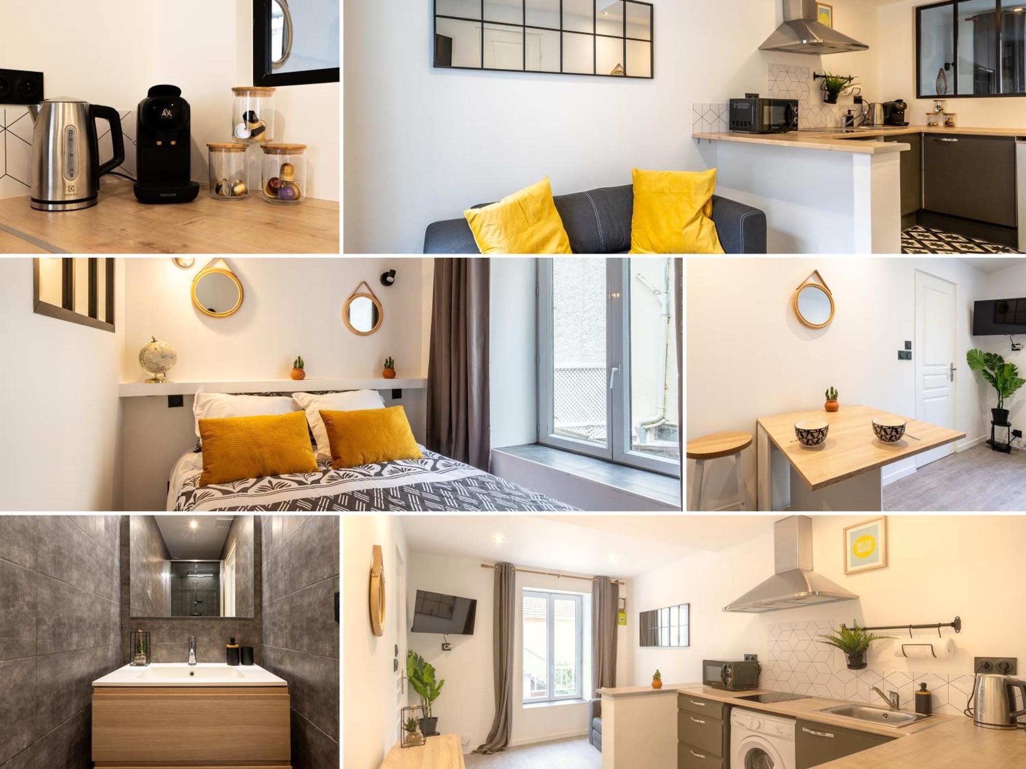 Le Tranchand☆City Center☆Wifi Hd Bourgoin-Jallieu Exteriör bild