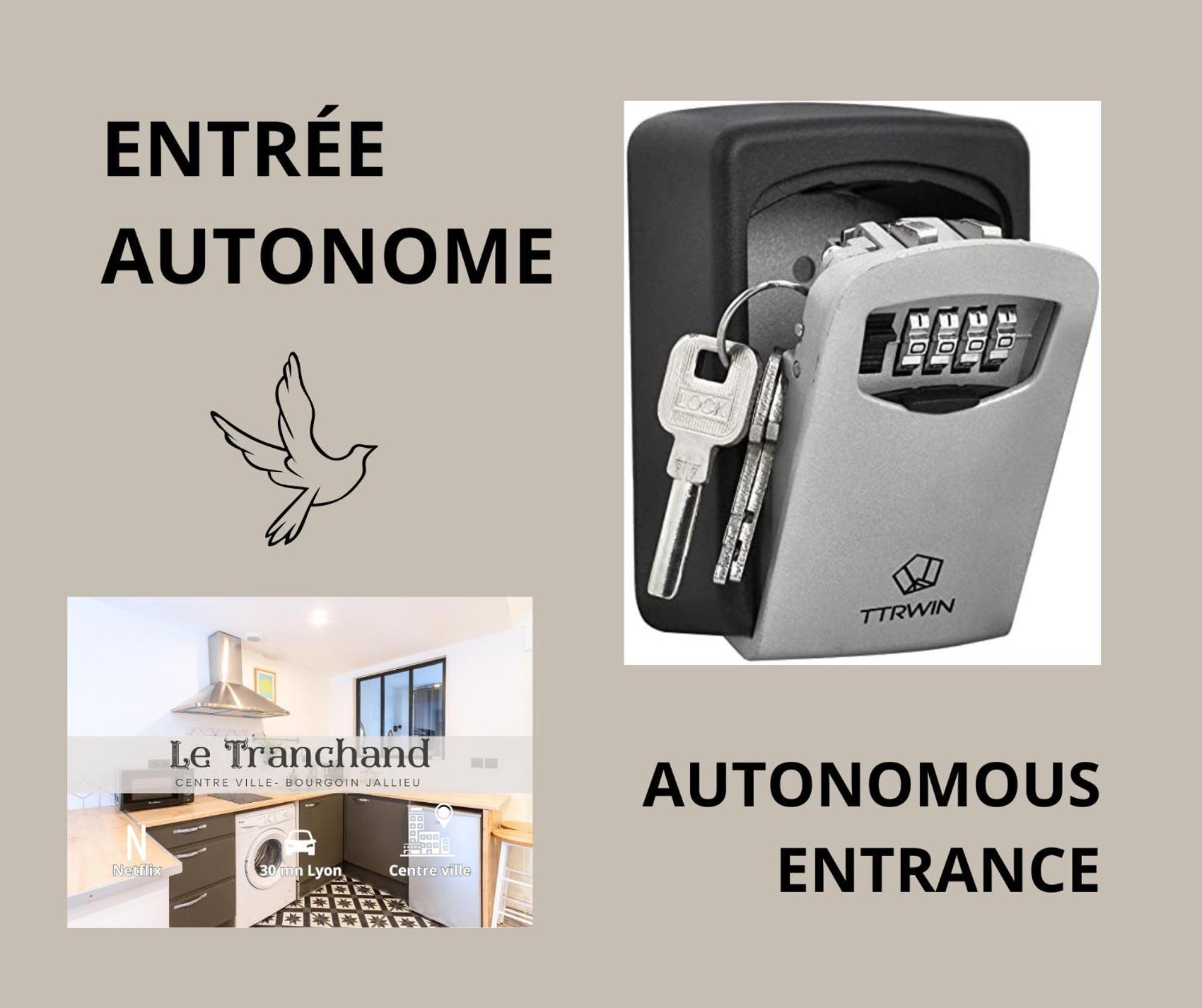Le Tranchand☆City Center☆Wifi Hd Bourgoin-Jallieu Exteriör bild
